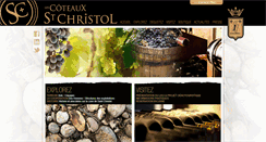 Desktop Screenshot of cave-saint-christol.com